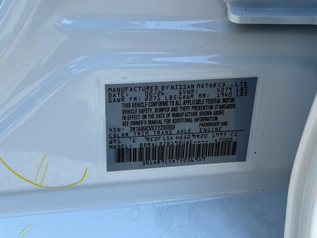 New 2026 Nissan Sentra SV w/ SV Convenience Package FWD image 29