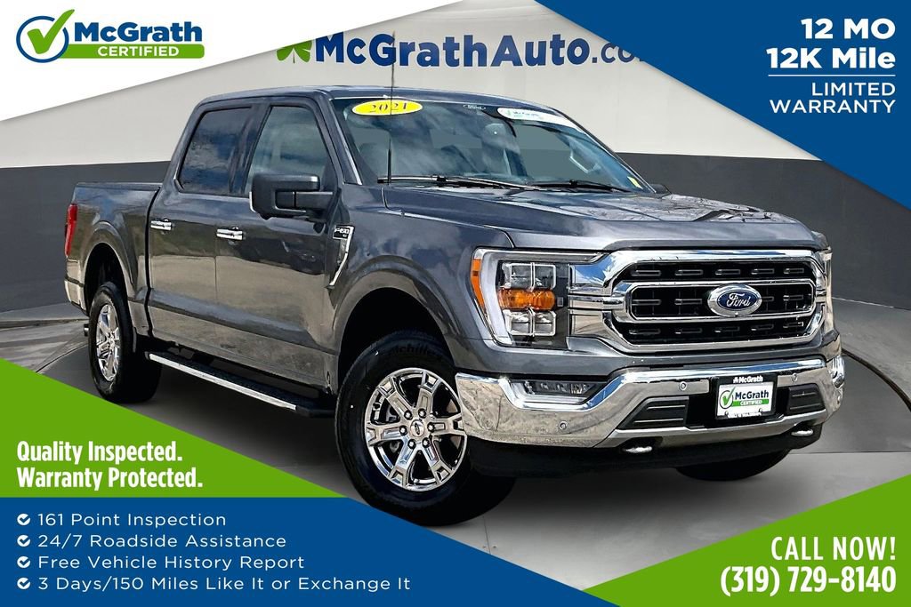 Used 2021 Ford F150 XLT w/ Equipment Group 302A High AWD/4WD image 1