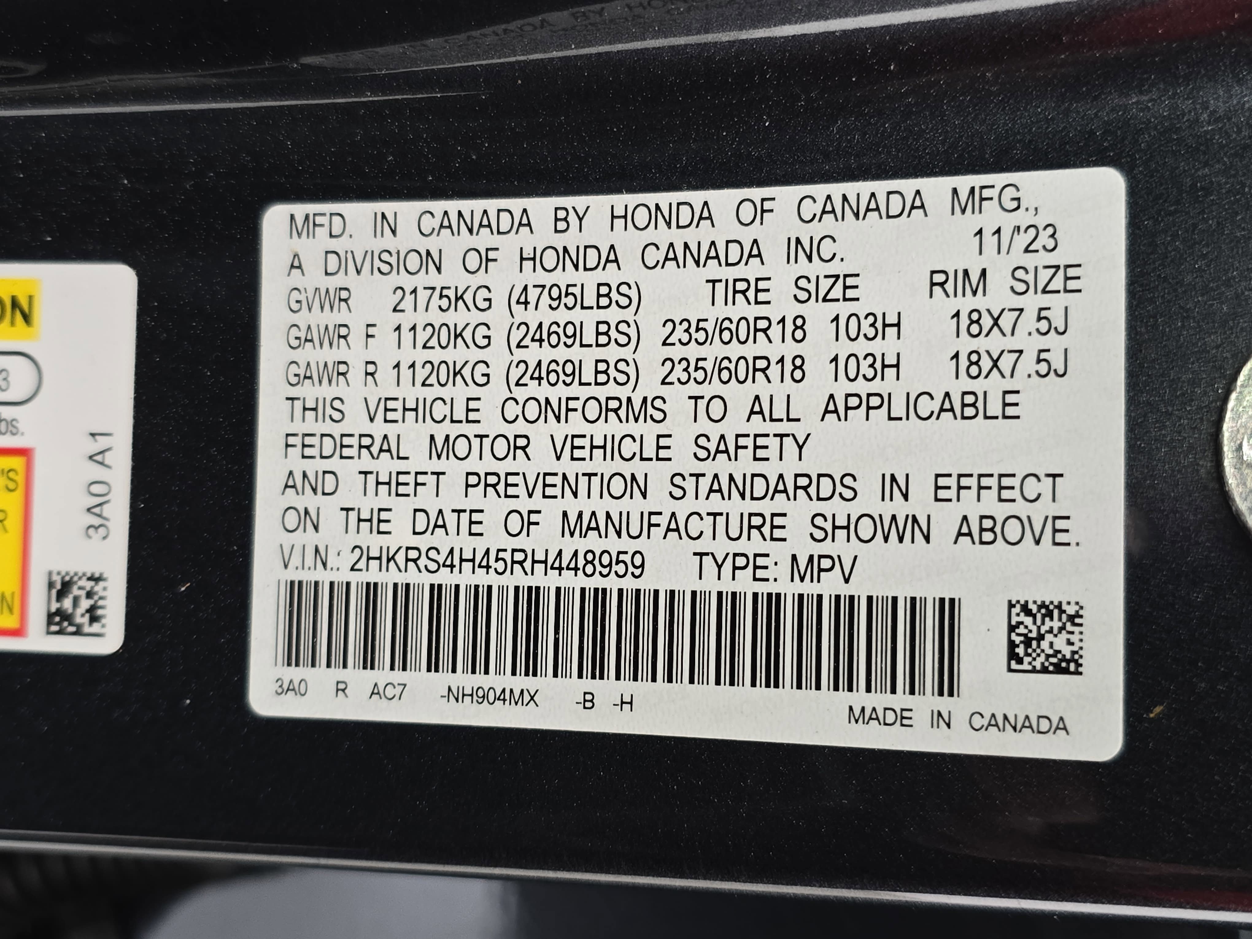 Certified 2024 Honda CR-V EX image 35