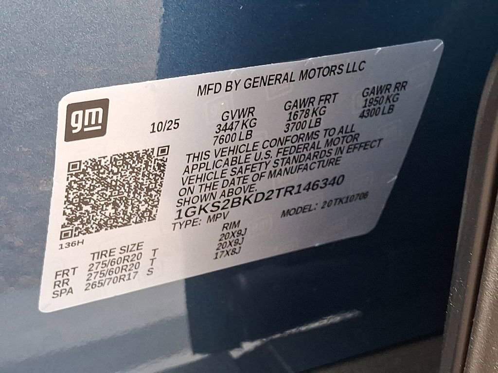 New 2026 GMC Yukon Elevation image 14