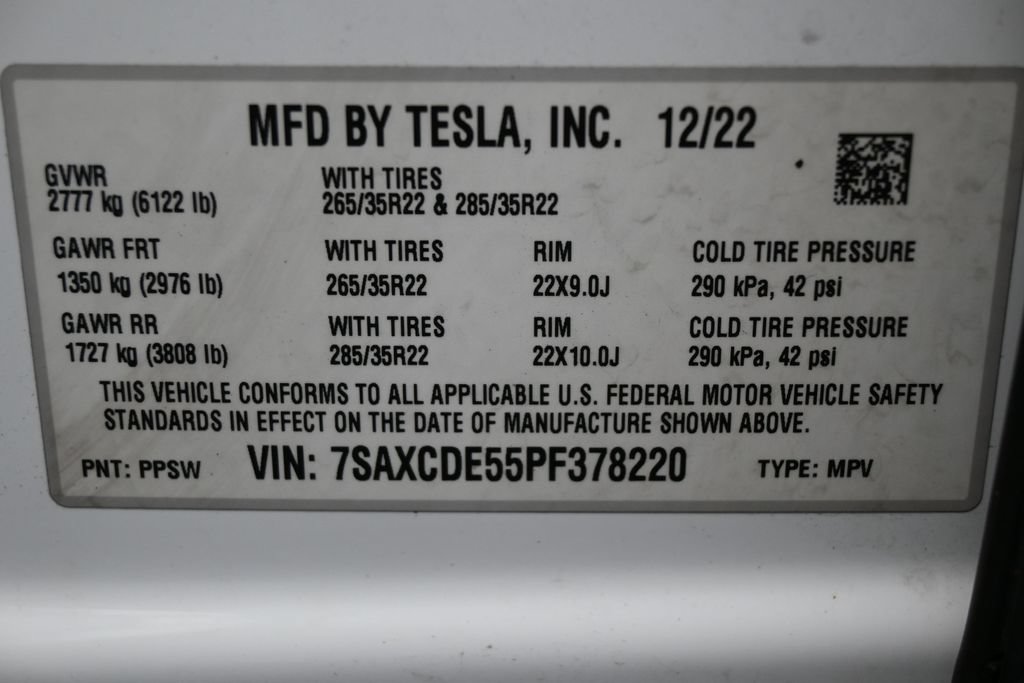 Used 2023 Tesla Model X AWD/4WD image 10
