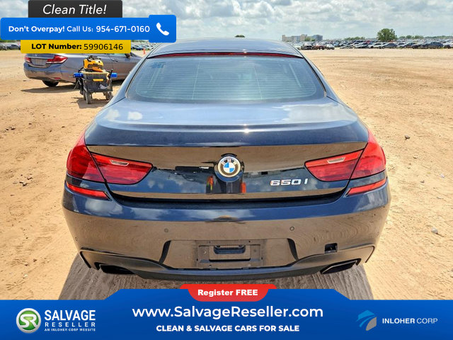 Used 2014 BMW 650i Gran Coupe RWD image 8