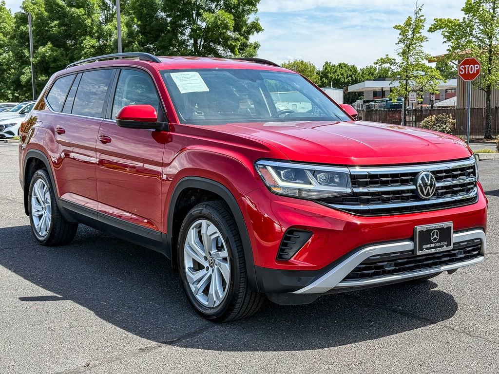 Used 2021 Volkswagen Atlas SE w/ Towing Package AWD/4WD image 5