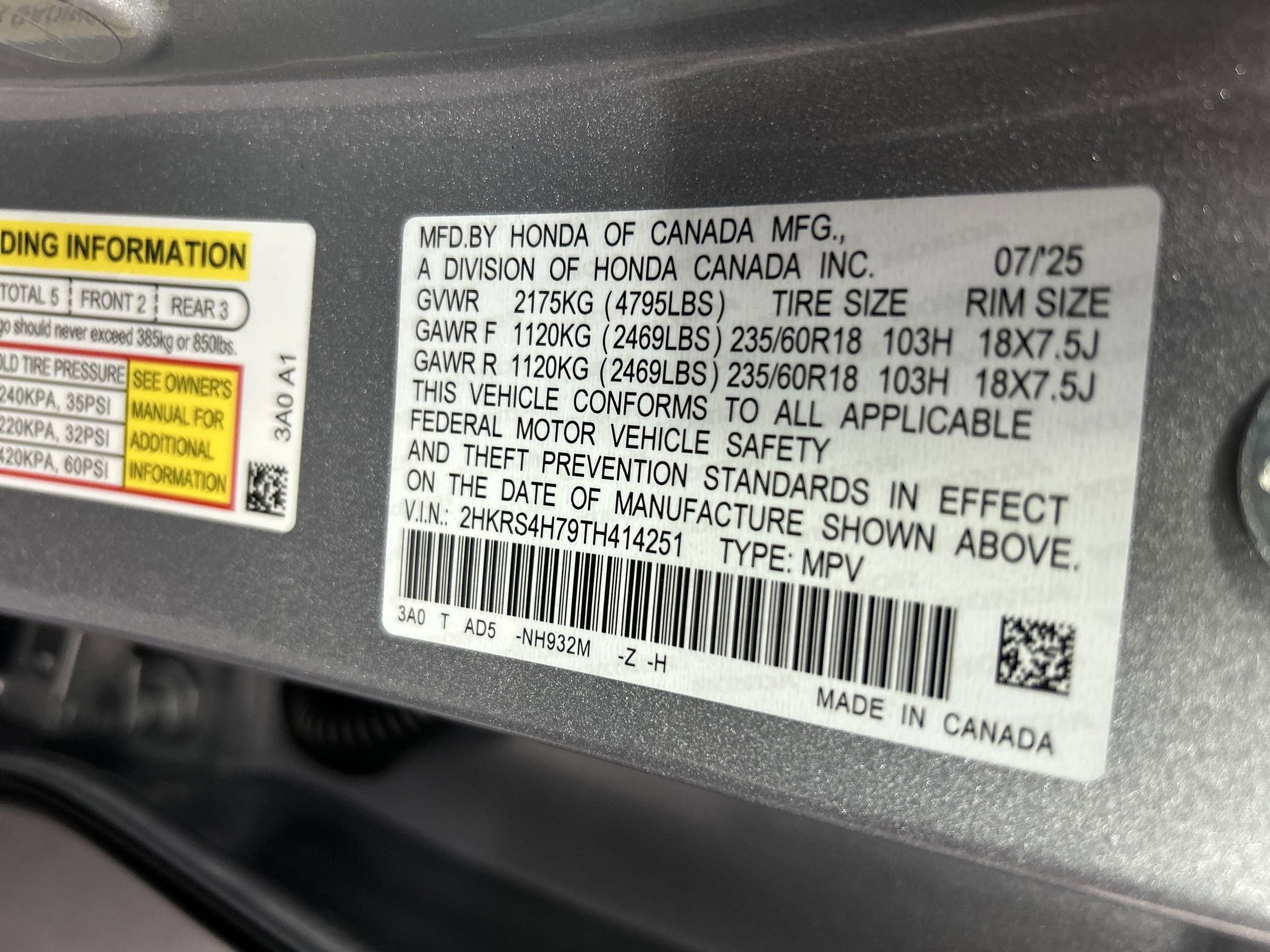 New 2026 Honda CR-V EX-L image 21