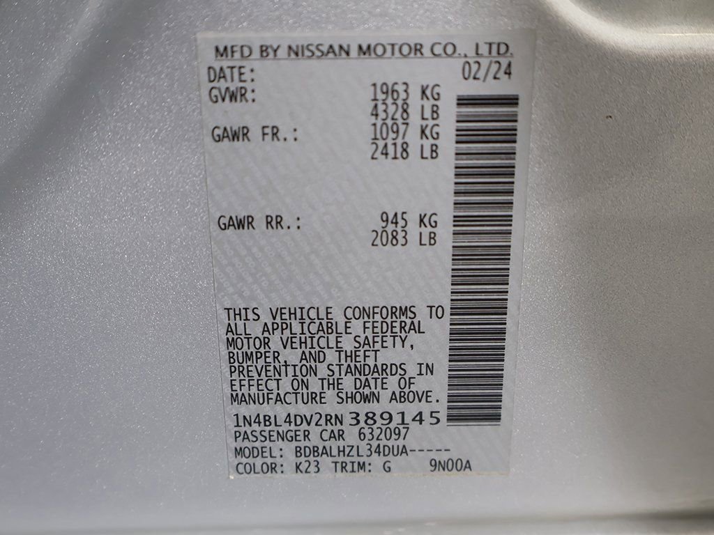 Used 2024 Nissan Altima 2.5 SV image 41