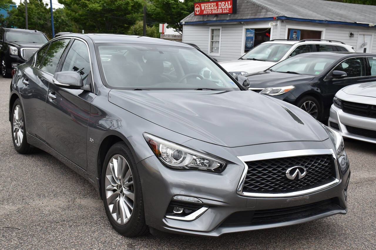 Used 2019 INFINITI Q50 Luxe w/ Essential Package (3.0T Luxe)