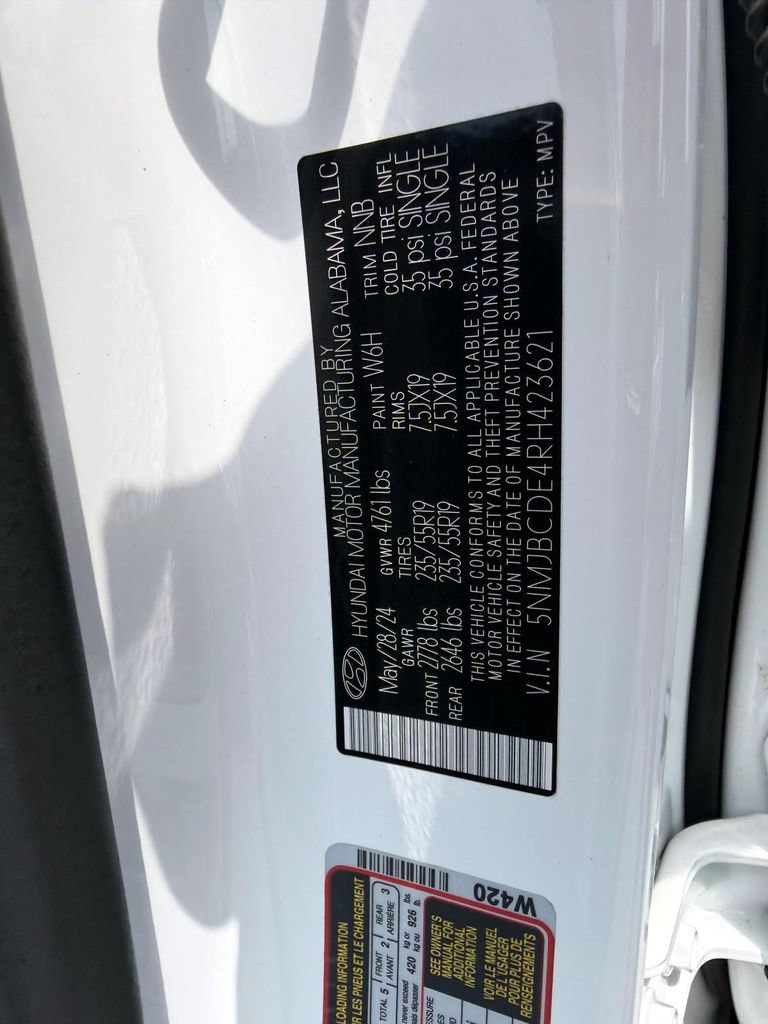 Certified 2024 Hyundai Tucson SEL AWD/4WD image 20