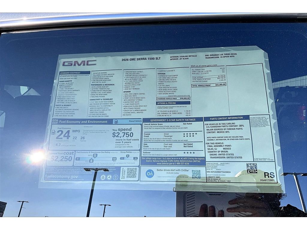 New 2026 GMC Sierra 1500 SLT image 14