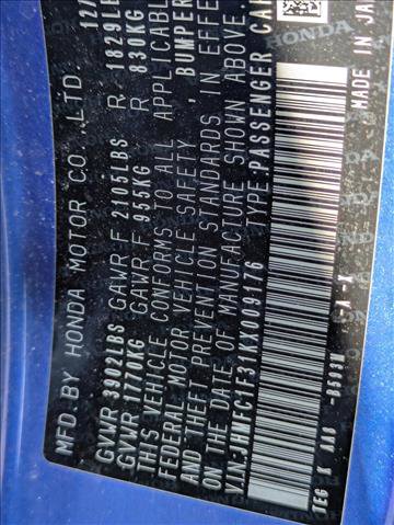 Used 2019 Honda Civic EX image 21