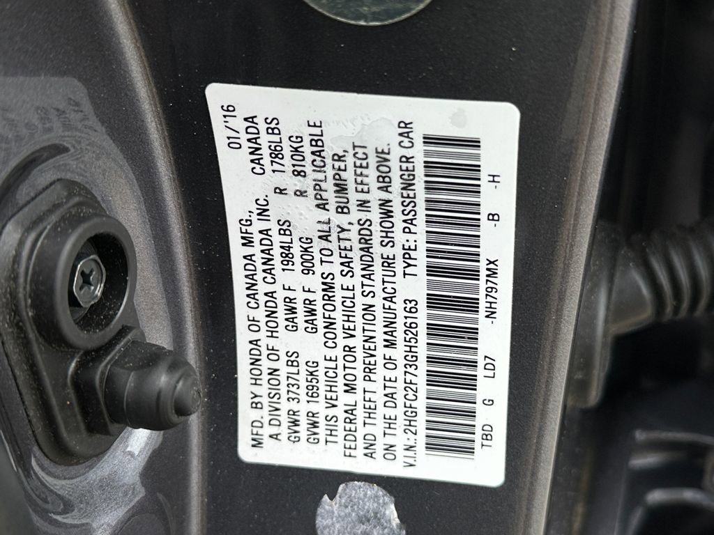 Used 2016 Honda Civic EX image 31