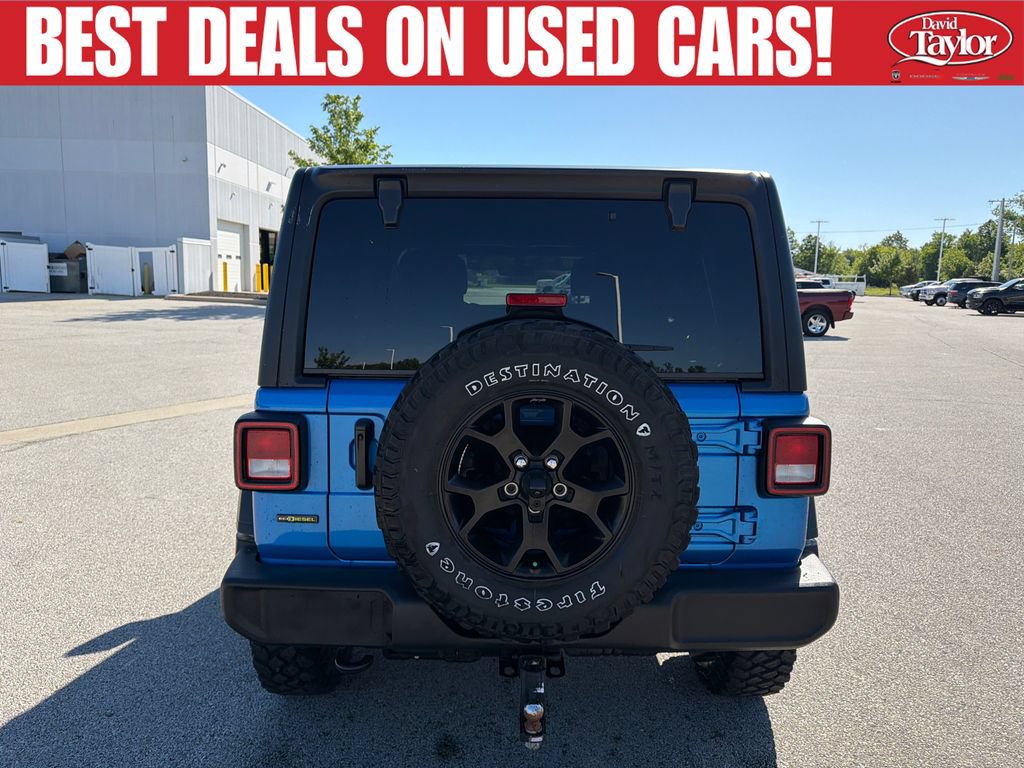 Used 2022 Jeep Wrangler Unlimited Sport AWD/4WD image 4