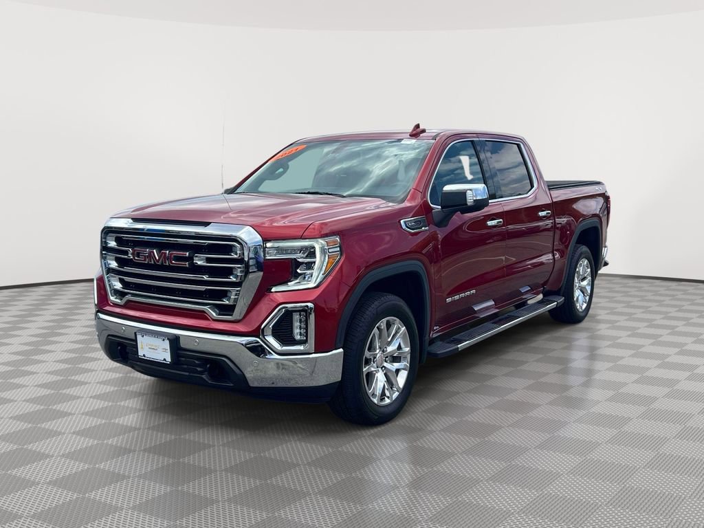 Used 2021 GMC Sierra 1500 SLT w/ SLT Premium Package AWD/4WD image 3