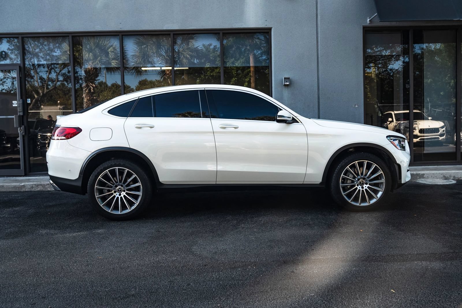 Used 2020 Mercedes-Benz GLC 300 4MATIC Coupe w/ AMG Line image 7