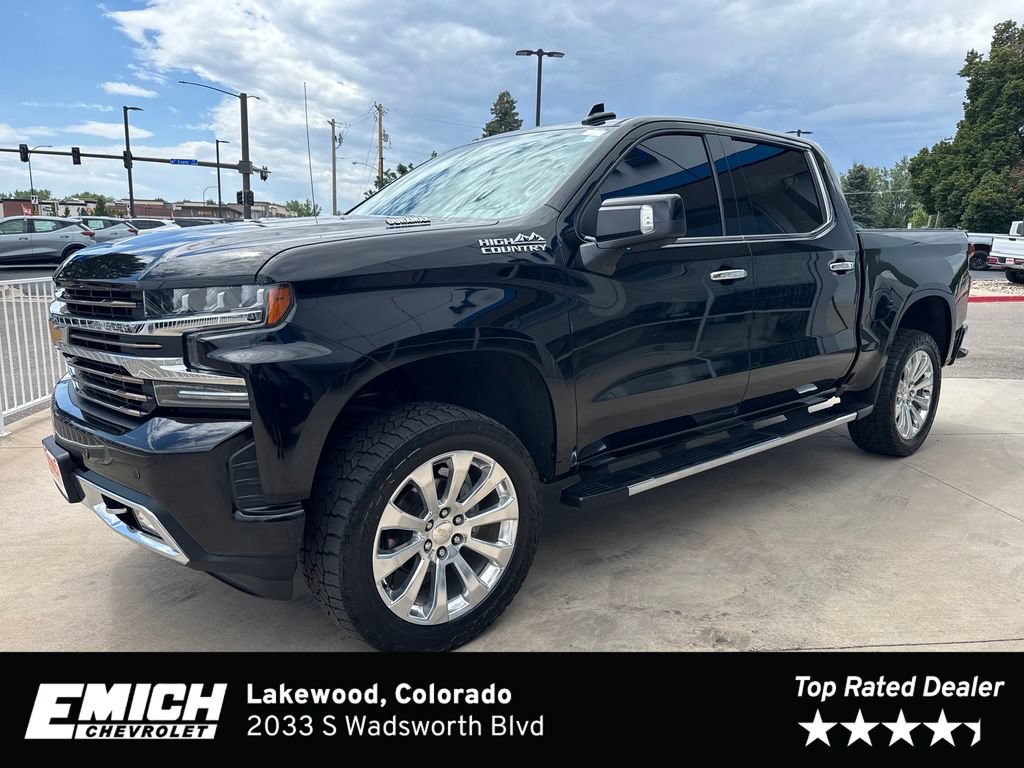 Used 2020 Chevrolet Silverado 1500 High Country w/ Technology Package AWD/4WD 360° Tour