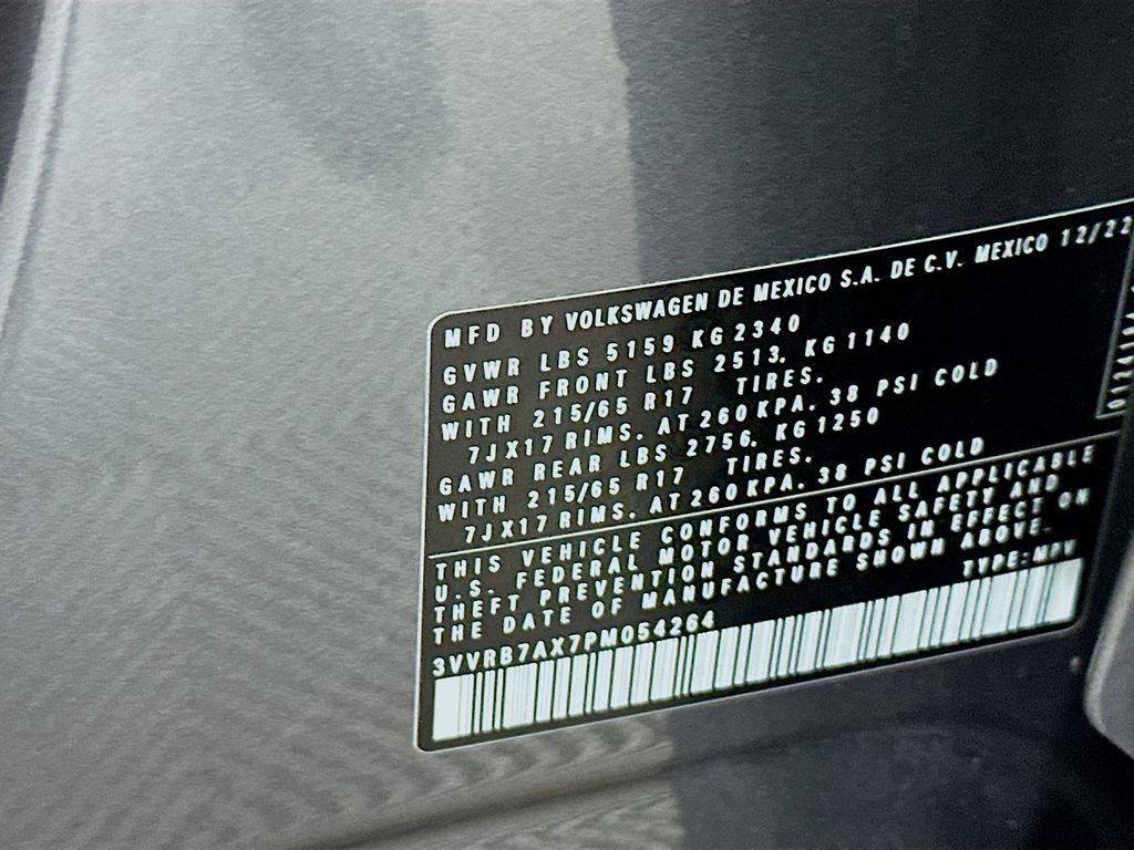 Used 2023 Volkswagen Tiguan S w/ Driver Assistance Package image 31