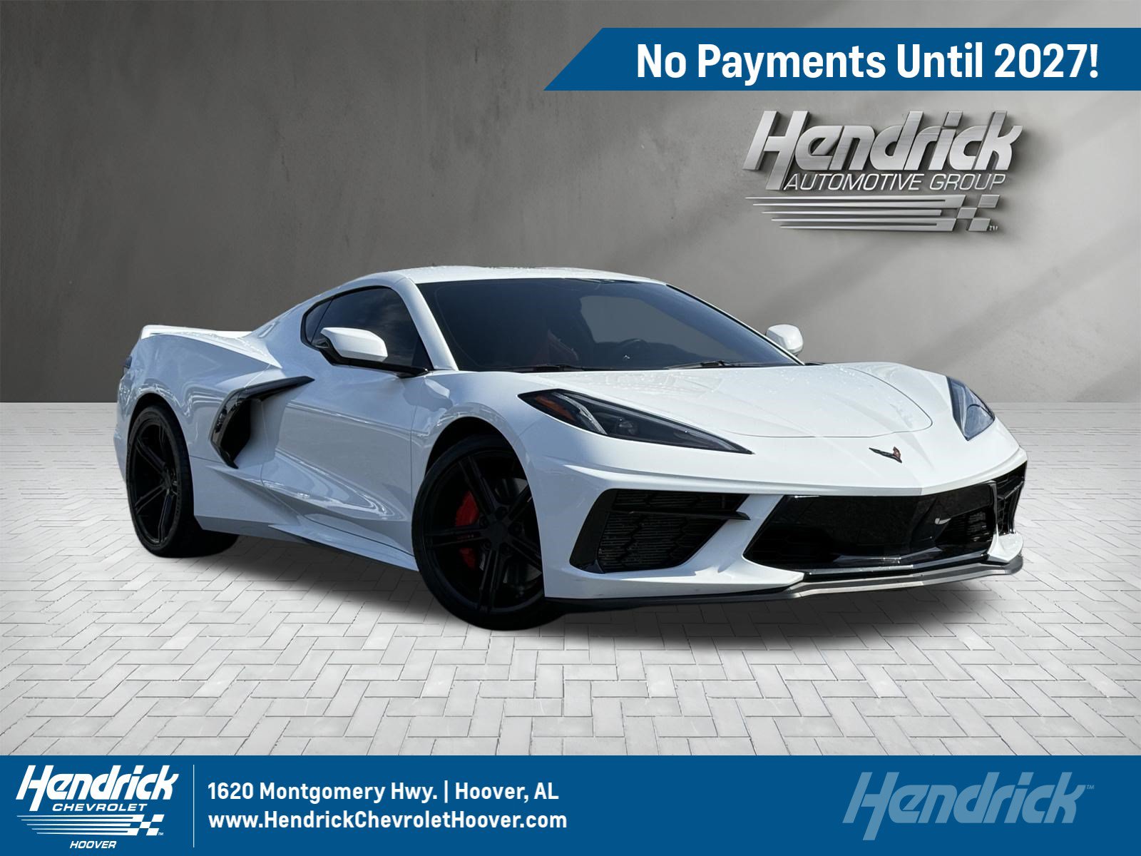 Used 2021 Chevrolet Corvette Stingray Coupe w/ Z51 Performance Package RWD image 1