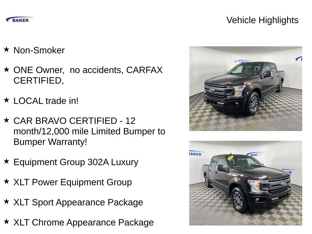 Used 2020 Ford F150 XLT w/ Equipment Group 302A Luxury image 4