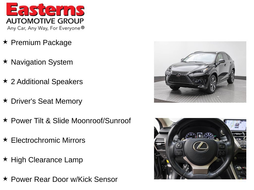 Used 2019 Lexus NX 300 AWD w/ Premium Package image 12