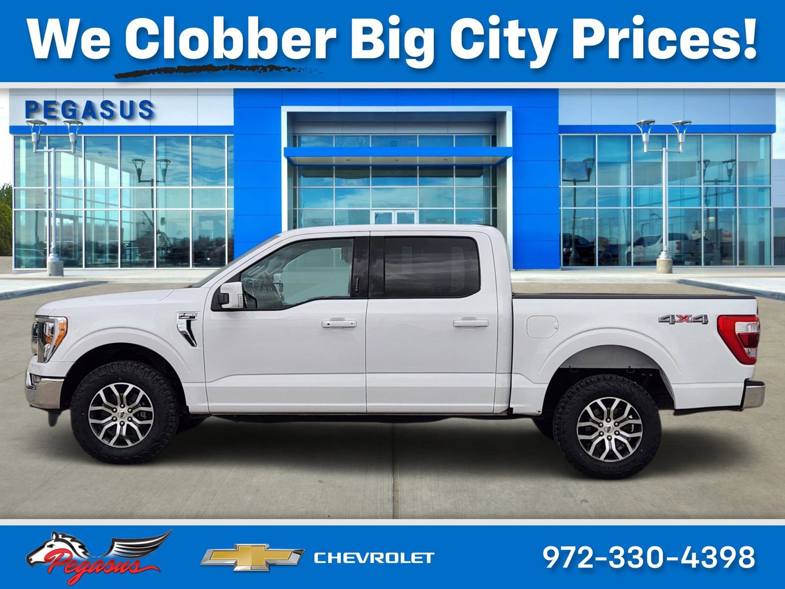 Used 2021 Ford F150 Lariat w/ Equipment Group 501A Mid image 3