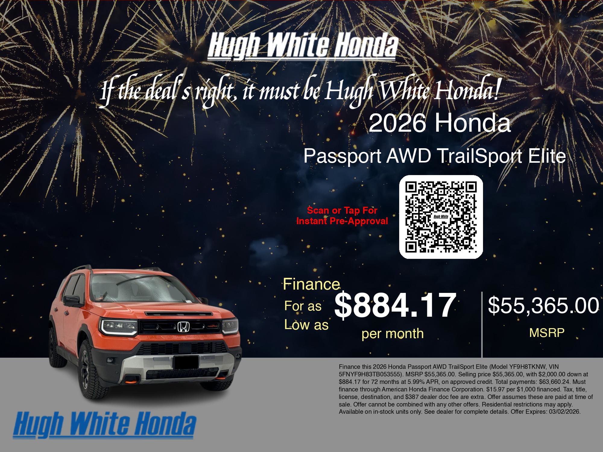 New 2026 Honda Passport TrailSport Elite image 7