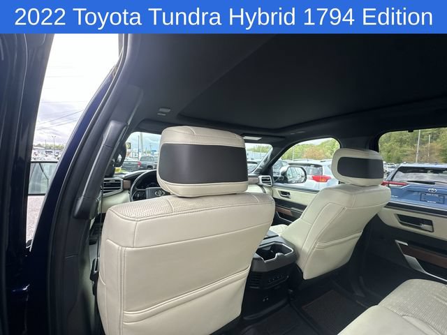 Used 2022 Toyota Tundra 1794 Edition w/ Advanced Package AWD/4WD image 22