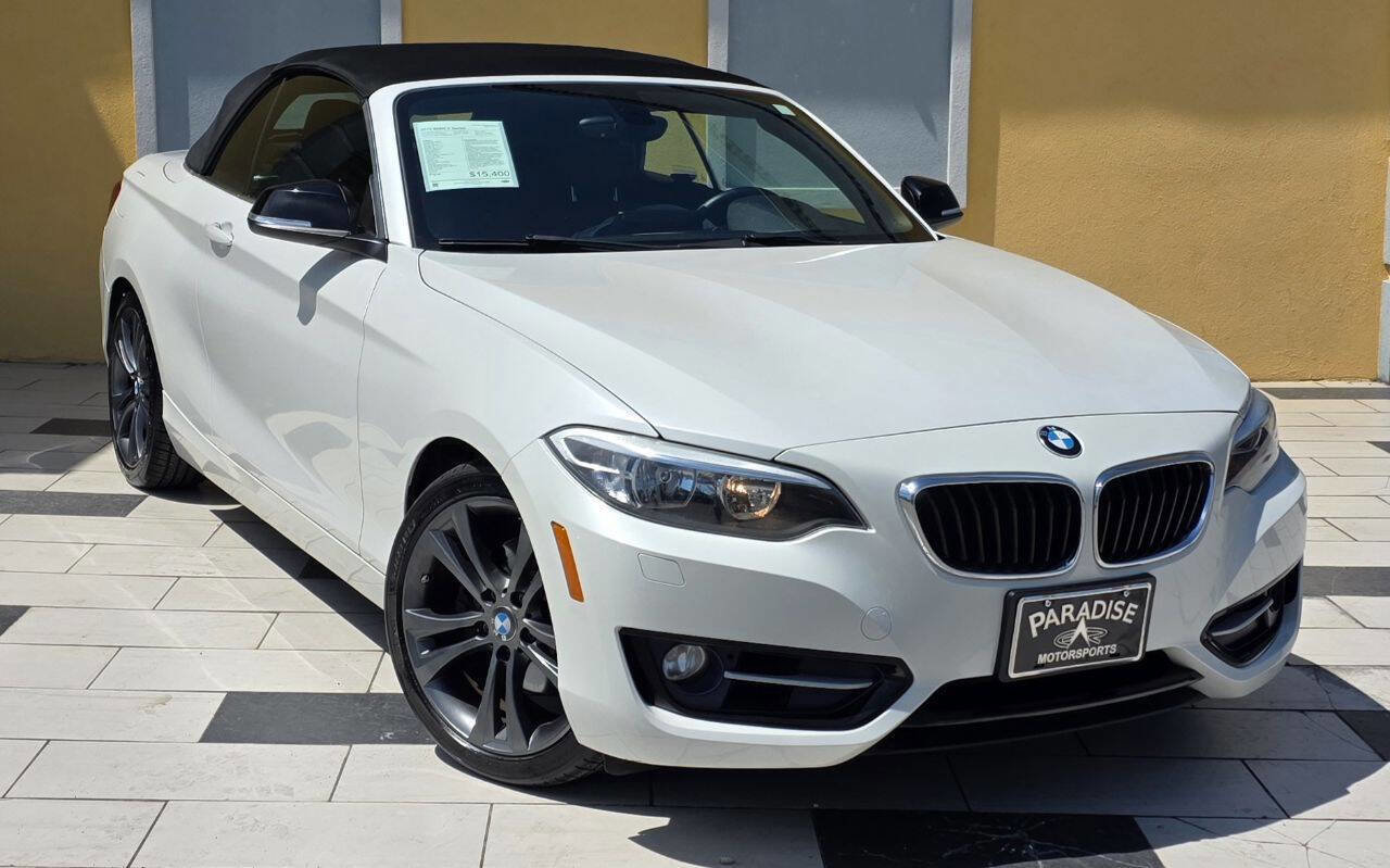Used 2015 BMW 228i xDrive Convertible AWD/4WD image 1