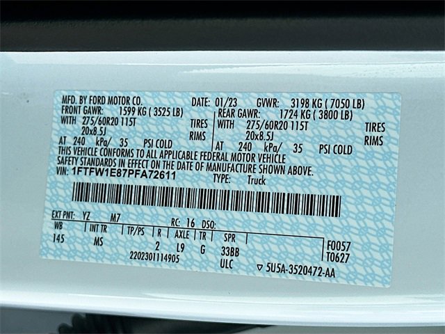 Used 2023 Ford F150 XLT w/ Equipment Group 302A High image 31