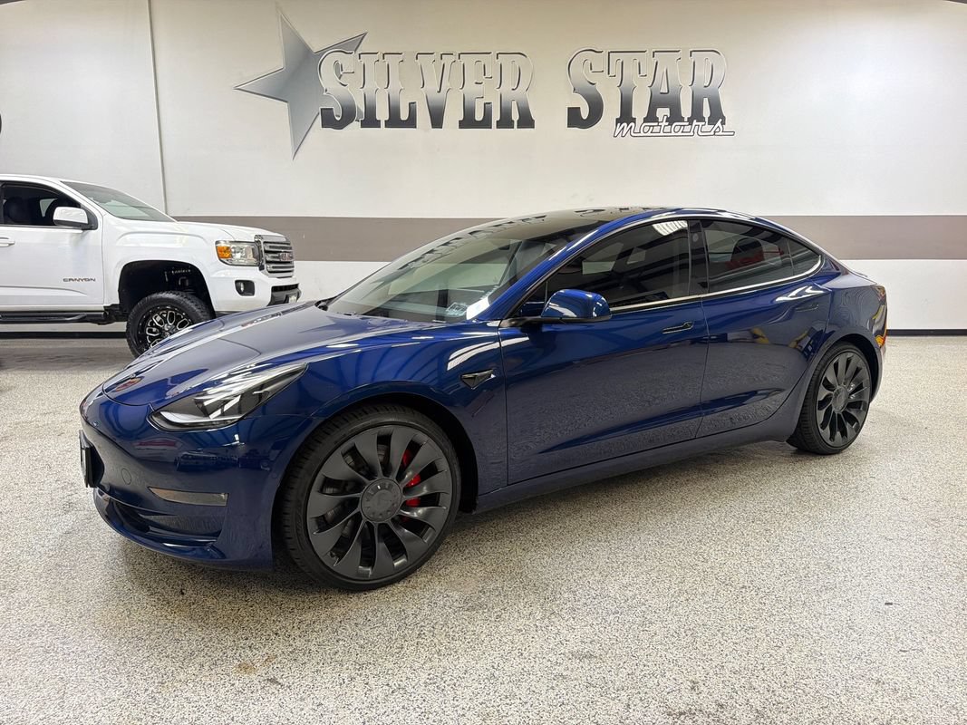 Used 2021 Tesla Model 3 Performance AWD/4WD image 1