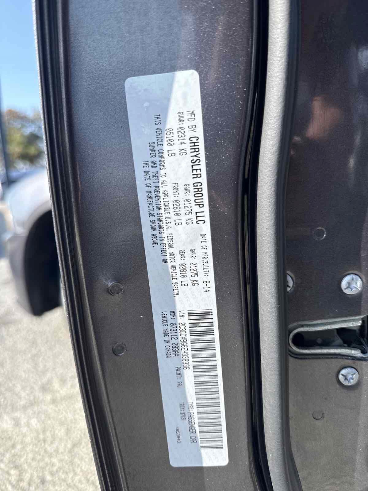 Used 2014 Dodge Charger SE RWD image 7