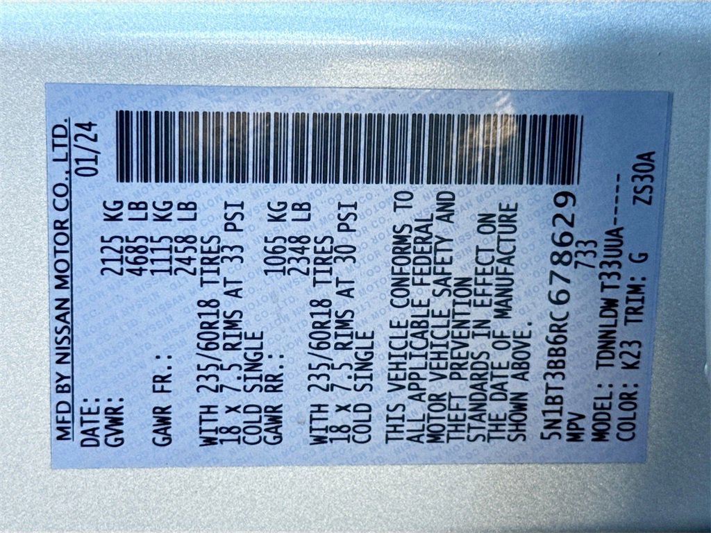 Used 2024 Nissan Rogue SV image 26