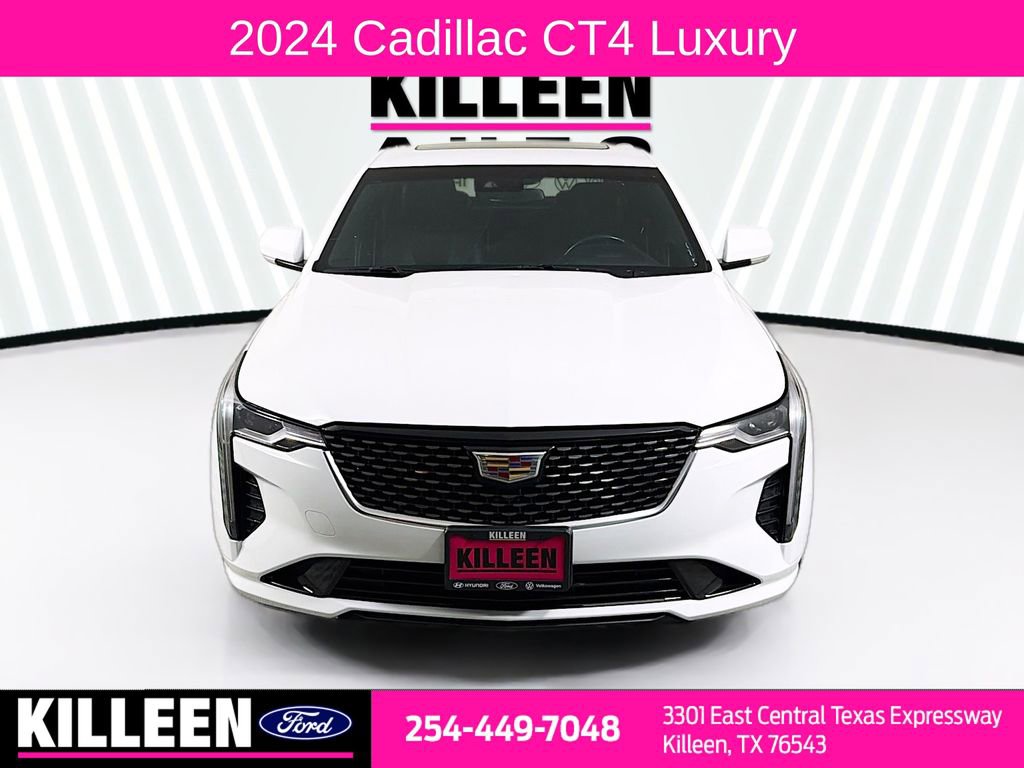 Used 2024 Cadillac CT4 Luxury w/ Sun And Sound Package RWD image 2