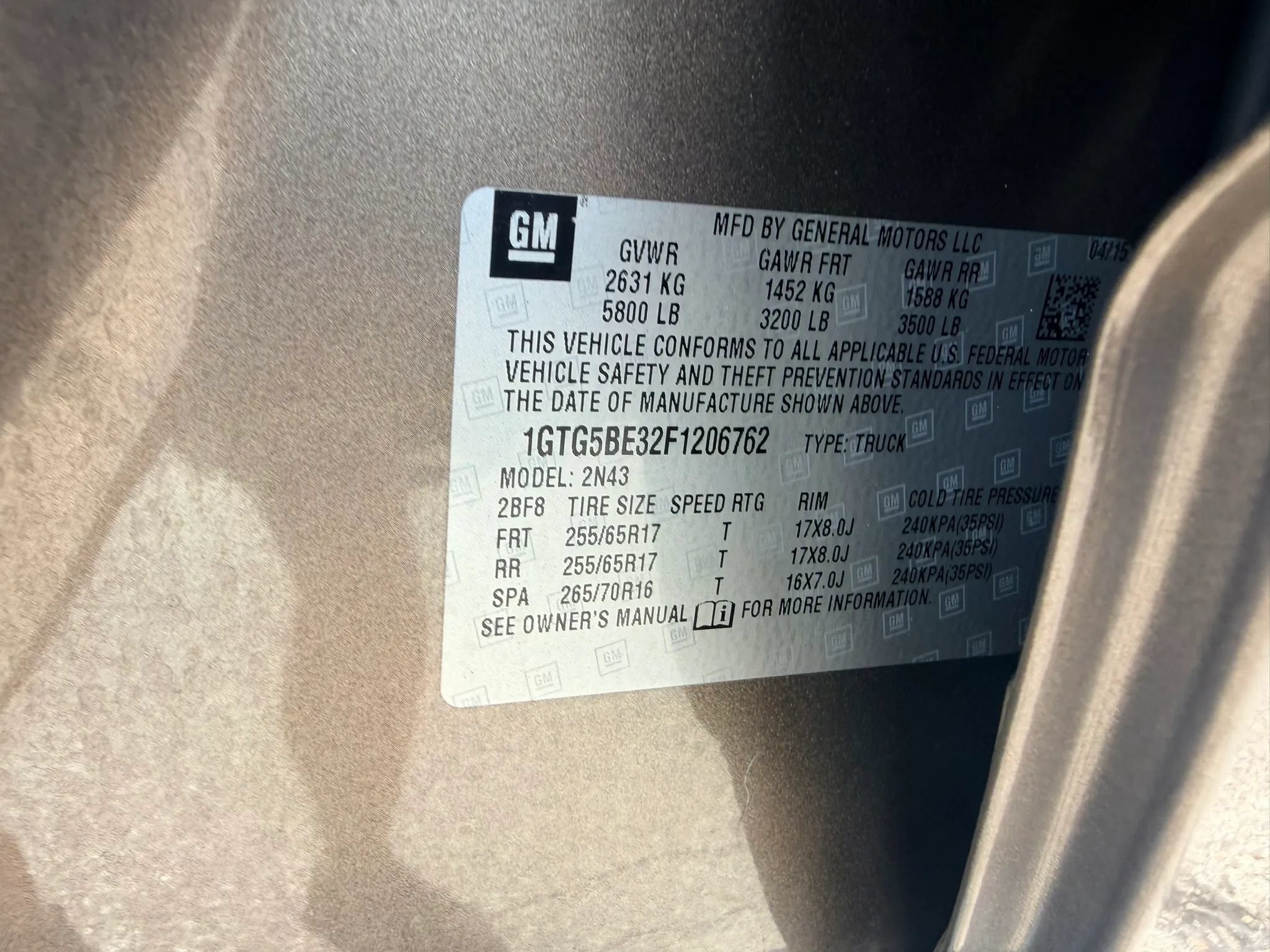 Used 2015 GMC Canyon SLE w/ SLE Convenience Package RWD image 7