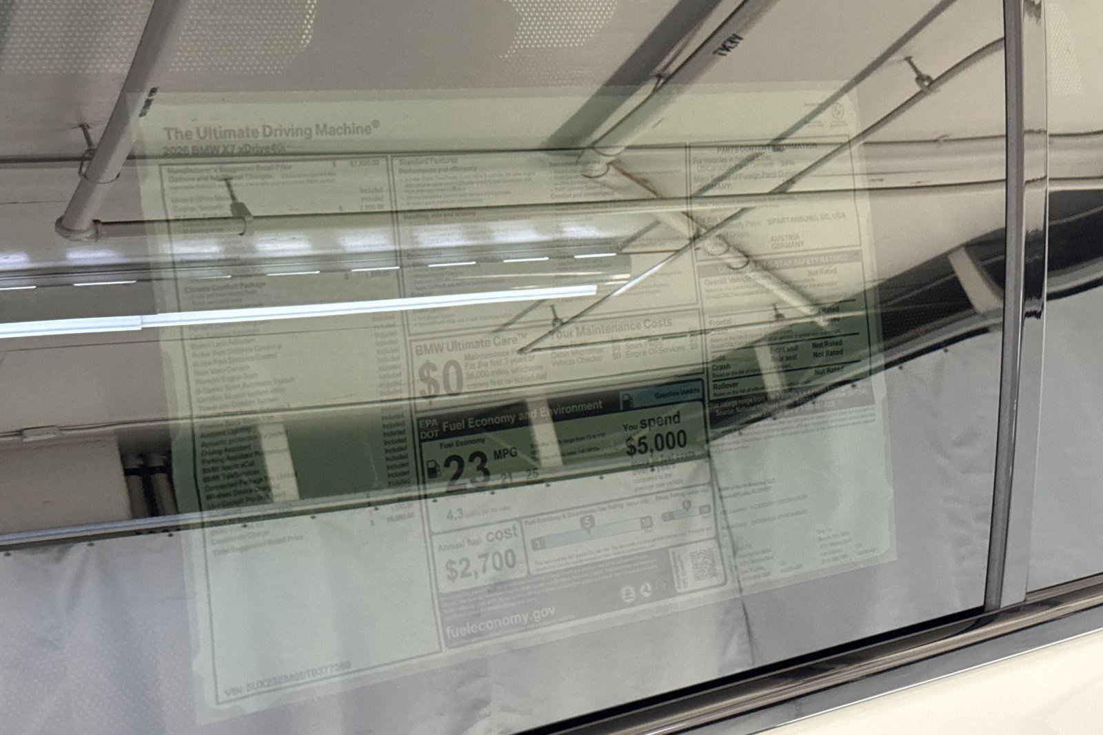 New 2026 BMW X7 xDrive40i w/ M Sport Package image 31