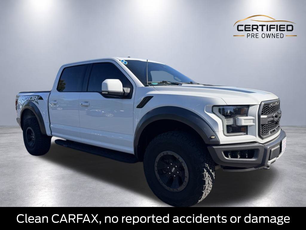 Certified 2017 Ford F150 Raptor w/ Equipment Group 802A Luxury