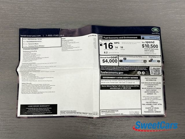 Used 2025 Land Rover Defender 110 V8 image 59