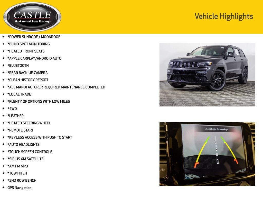 Used 2021 Jeep Grand Cherokee Limited X AWD/4WD image 3
