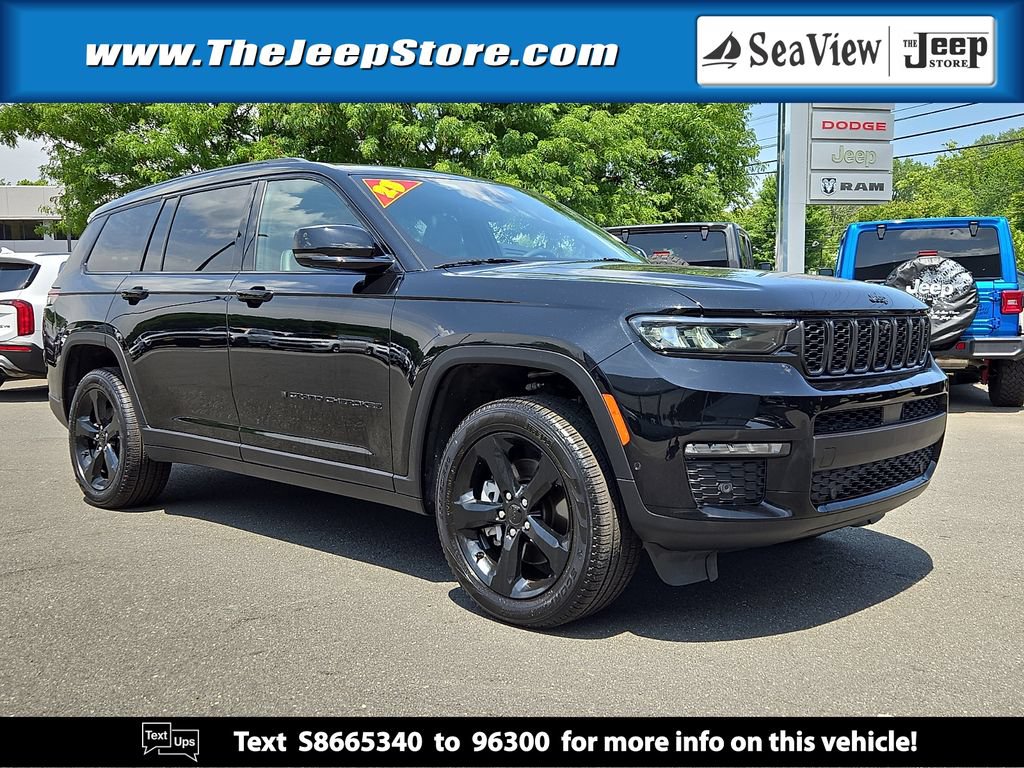 Certified 2025 Jeep Grand Cherokee L Limited w/ Luxury Tech Group II