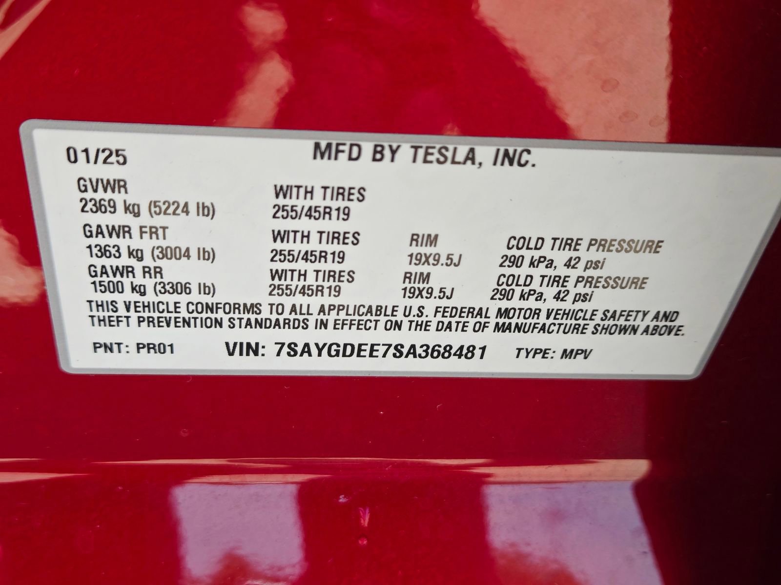 Used 2025 Tesla Model Y Long Range AWD/4WD image 12