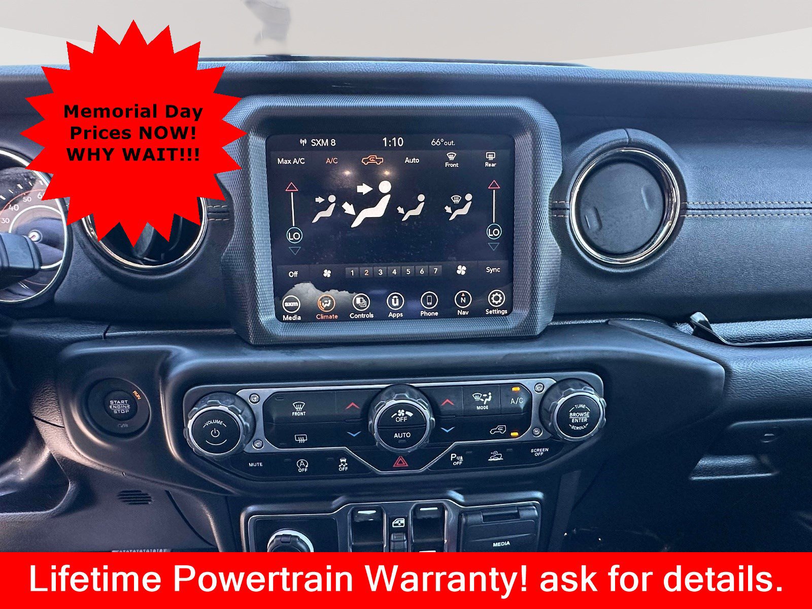 Used 2023 Jeep Gladiator Overland AWD/4WD image 10