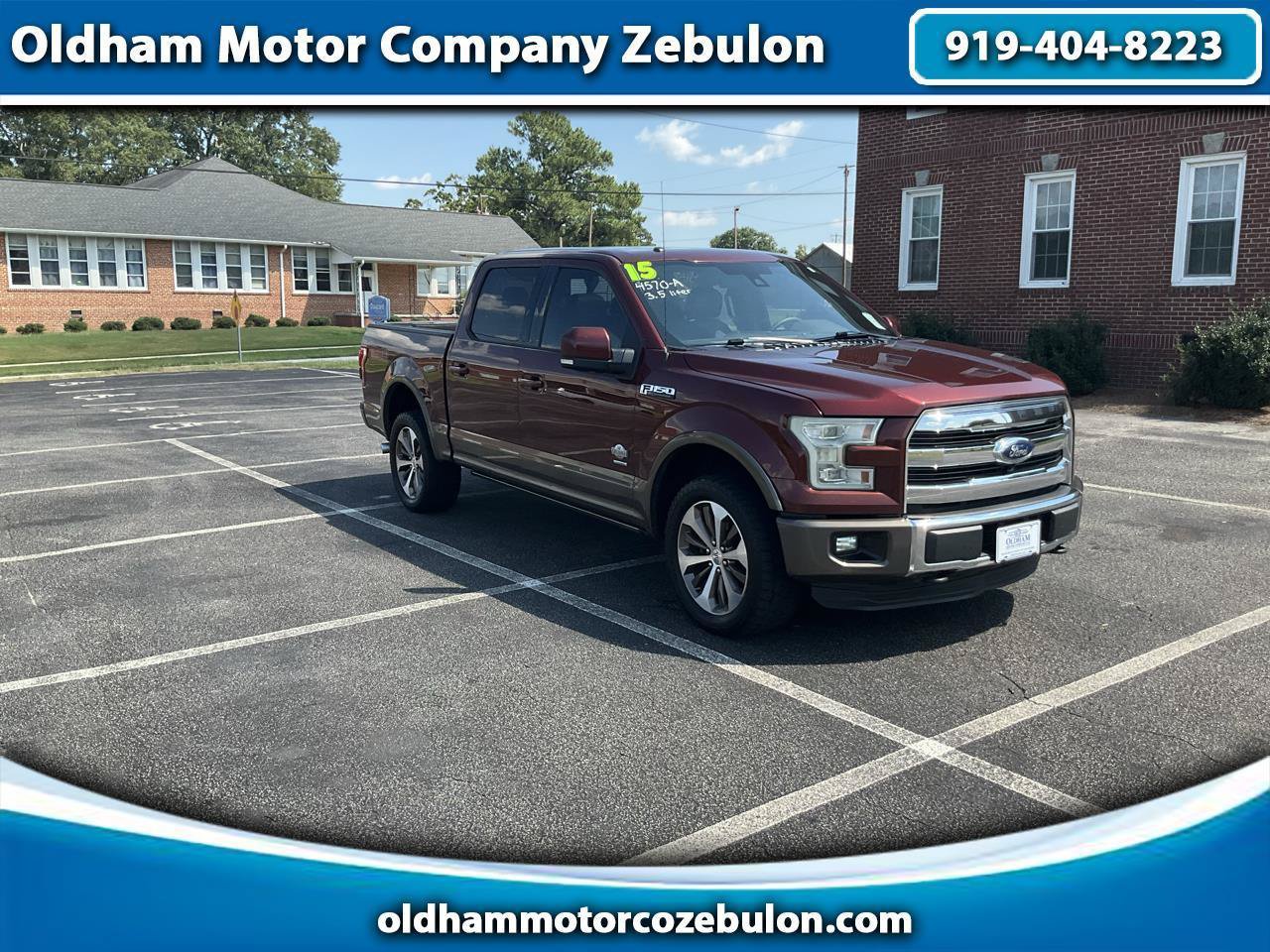 Used 2015 Ford F150 King Ranch w/ Equipment Group 601A Luxury