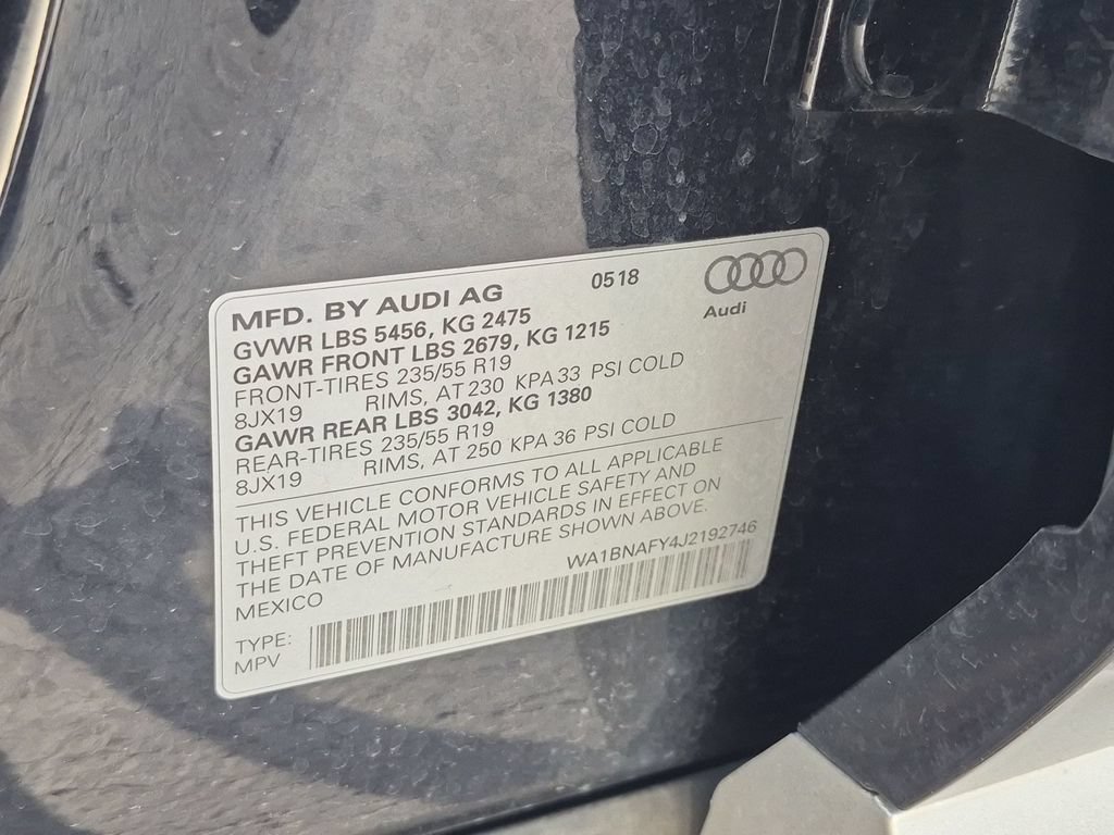 Used 2018 Audi Q5 2.0T Premium Plus w/ Premium Plus Package AWD/4WD image 36