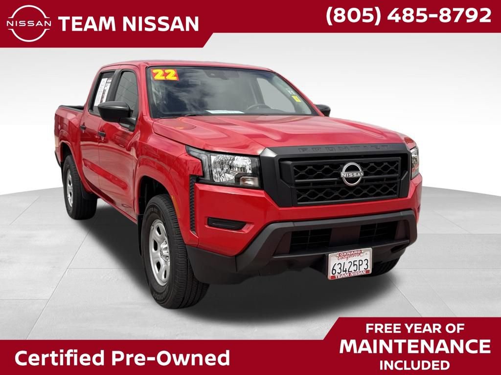 Certified 2022 Nissan Frontier S w/ Technology Package RWD image 1