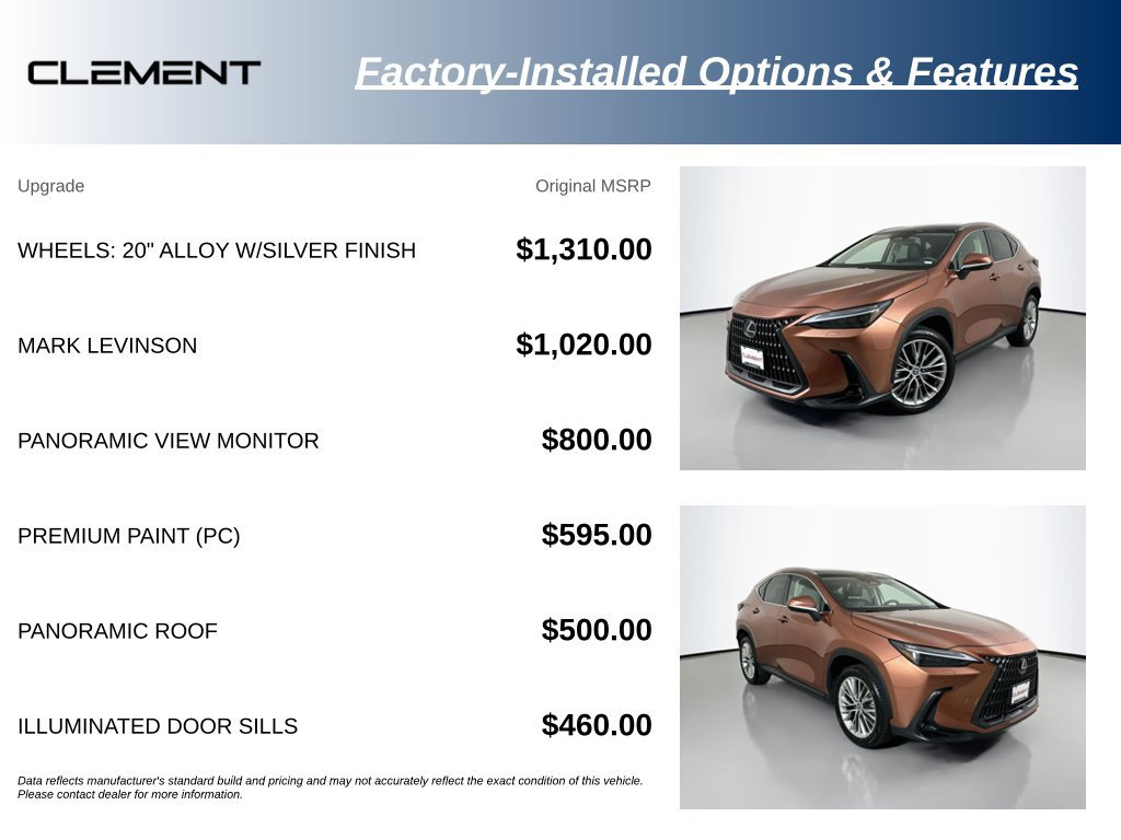 Used 2025 Lexus NX 350 AWD w/ Accessory Package (2T) image 16