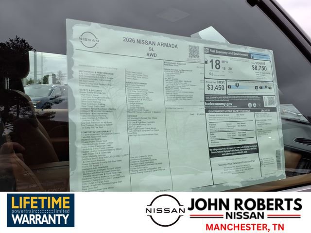 New 2026 Nissan Armada SL image 18