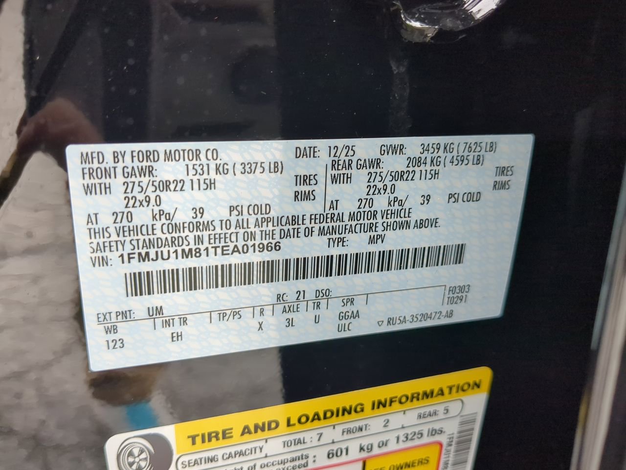 New 2026 Ford Expedition Platinum w/ Stealth Appearance Package image 28
