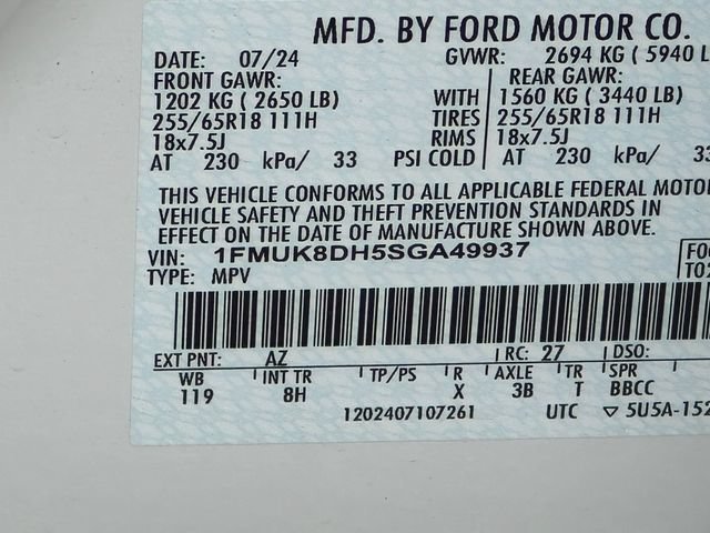 Used 2025 Ford Explorer Active AWD/4WD image 47