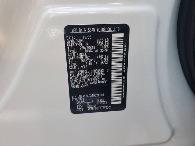 New 2026 Nissan Armada SV RWD image 17