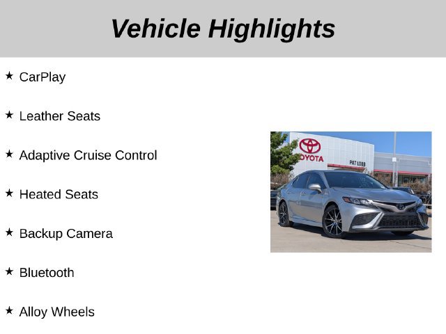 Used 2024 Toyota Camry SE FWD image 5