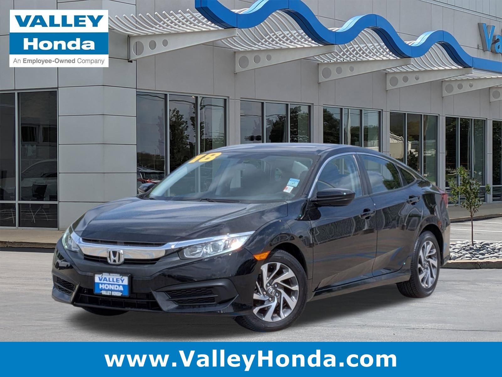 Certified 2018 Honda Civic EX image 1