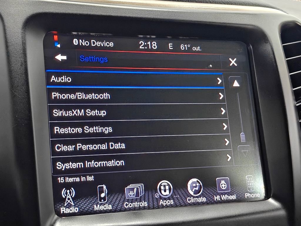 Used 2015 Jeep Cherokee Latitude w/ Cold Weather Group image 39